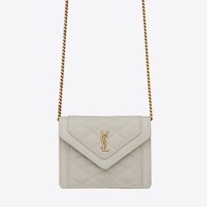 YSL GABY MICRO BAG IN QUILTED LAMBSKIN